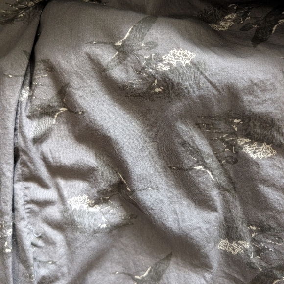 Eddie Bauer jacket Medium Green Collared Zip Up Unisex - Picture 9 of 12